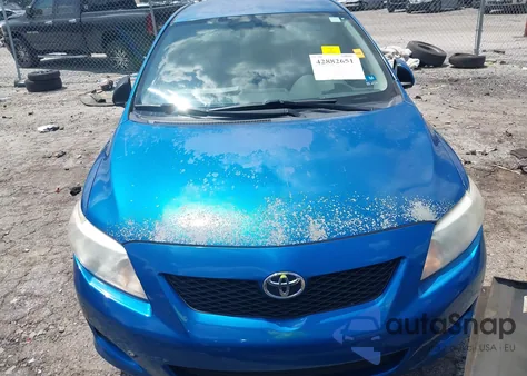 2010 Toyota Corolla Le z USA, uszkodzony, nr VIN JTDBU4EE9AJ078992